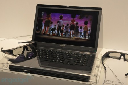 Sony   laptop   3D   