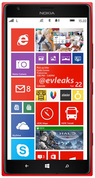  Nokia Lumia 1520:  