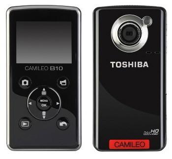Toshiba представила две мини-видеокамеры формата Full HD