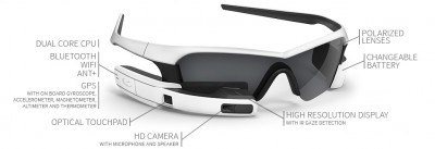  Recon Jet -   Google Glass  $500