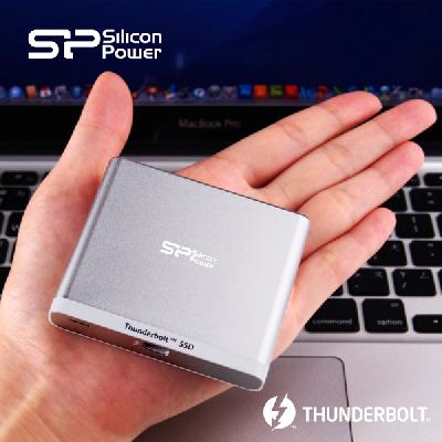 SP/ Silicon Power Thunder T11 — карманный SSD с интерфейсом Thunderbolt